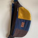 Kolorowa Nerka Patchwork Saszetka