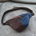 Ręcznie robiona nerka damska - praktyczna saszetka handmade