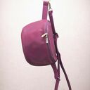 Duża nerka skórzana damska U'POLKA, skóra naturalna