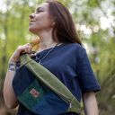Kolorowa Nerka Patchworkowa Saszetka
