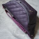 Nerka damska XXL ciemny fiolet - pikowana handmade