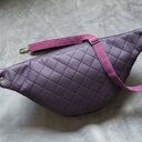 Nerka damska XXL ciemny fiolet - pikowana handmade
