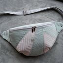 szaro-miętowa damska nerka XXL