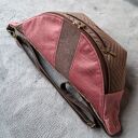 brązowo-różowa nerka XXL