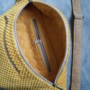 żółta welurowa nerka XXL