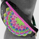 Kolorowa nerka z mandalą