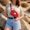 Sztruksowa saszetka na telefon Chili