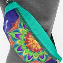 Kolorowa nerka z mandalą