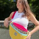 Nerka XL z kolorowych tkanin Boa Vista