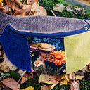 Ręcznie robiona nerka damska - praktyczna saszetka handmade