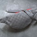 czerwono-szara damska nerka XXL