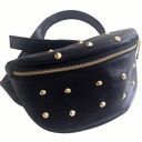 Saszetka Biodrówka Nerka doskonała na każdą okazję CZARNA ĆWIEKI