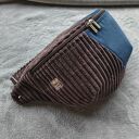 Ręcznie robiona nerka damska - praktyczna saszetka handmade