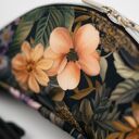 Nieprzemakalna nerka damska handmade w kwiaty KWIATOWA FUZJA