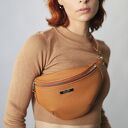 Nerka XL skóra naturalna w kolorze koniaku