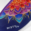 Kolorowa nerka z mandalą