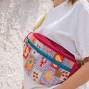 Kolorowa duża nerka XL Amalfi