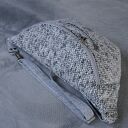 szara melanżowa nerka XXL