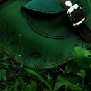 Skórzana nerka LEŚNE LICHO jesienne liście