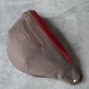 brązowo-czerwona nerka XXL