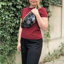 Nerka w czarne heksagramy