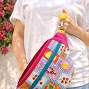 Kolorowa duża nerka XL Amalfi