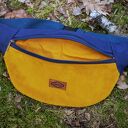 Kolorowa nerka patchworkowa - saszetka handmade z tkaniny tapicerskiej