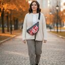 Nerka damska wodoodporna Emma wzór Kwiaty Ns01e - 02