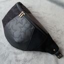 czarna patchworkowa damska nerka XXL