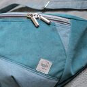 turkusowo-niebieska patchworkowa nerka XXL