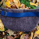 Ręcznie robiona nerka damska - praktyczna saszetka handmade