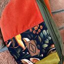 Kolorowa nerka patchwork - saszetka Madaha