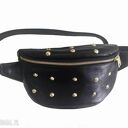 Saszetka Biodrówka Nerka doskonała na każdą okazję CZARNA