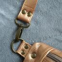 złota saszetka midi w gwiazdki