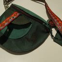 Skórzana NERKA Odcienie Zieleni AZTECKA 3