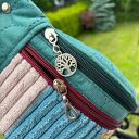 Nerka welur Patchwork BEBOKI XL - mini portfelik gratis
