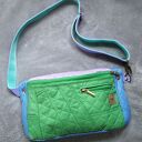 kolorowa saszetka midi z kieszonkami