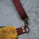 kolorowa welurowa nerka XXL