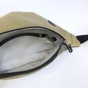 Nerka klasyczna w jesiennej zieleni - praktyczna saszetka handmade