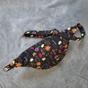Roślinna nerka damska XXL na ukos - handmade z wodoodpornego softshellu