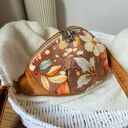 Nerka Jesienny Liść - welurowa nerka damska handmade