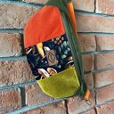 Kolorowa nerka patchwork - saszetka Madaha