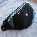 nerka XXL z łączonych tkanin