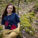 Kolorowa nerka patchwork Madaha - saszetka damska