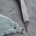 szaro-miętowa damska nerka XXL