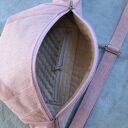 patchworkowa nerka XXL - indyjski róż