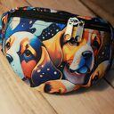 Nerka beagle rozmiar L - pies na spacer