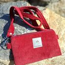 Sztruksowa saszetka na telefon Chili