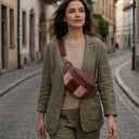 Nerka torebka MOCCO patchwork, rozmiar M - miniportfel gratis