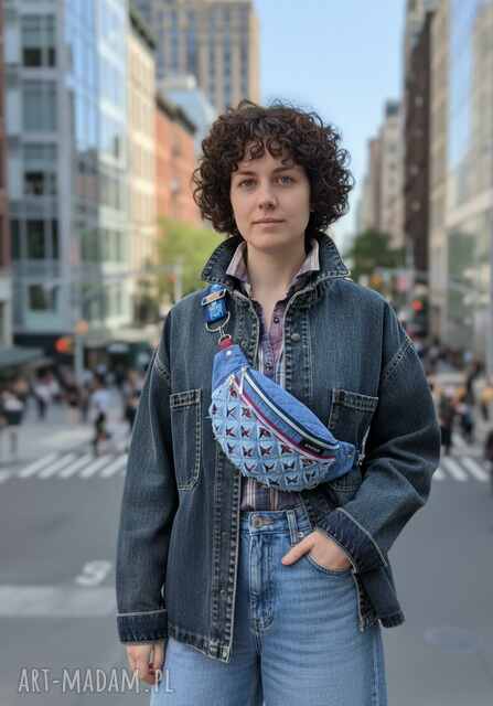 Nerka ekozamsz/denim BEBOKI „Denim Spirit”, rozmiar M, miniportfelik gratis